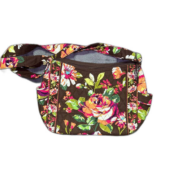 Vera Bradley English Rose Quilted Crossbody Bag - Picture 3 of 8